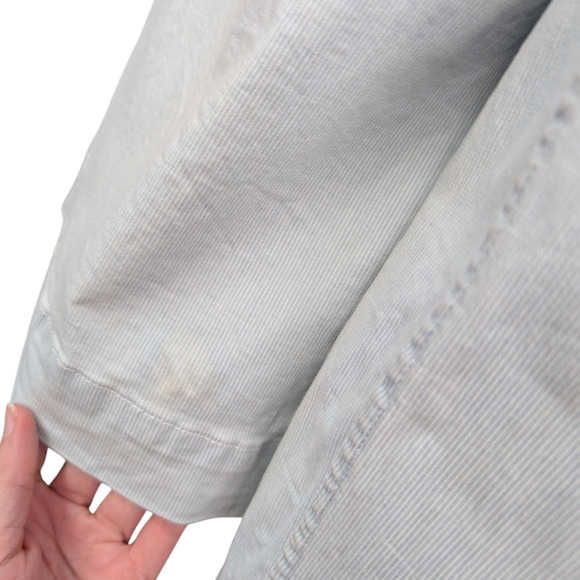 Zadig & Voltaire Kavy Rae Light Blue Cotton Military Utility Jacket Patch Medium - Picture 12 of 15